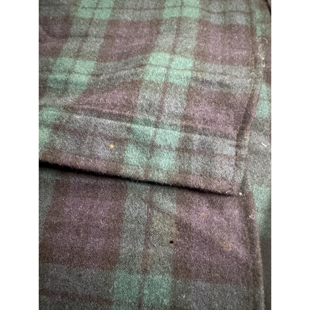 Vintage Pendleton Wool Shirt Authentic Black Watch Tartan Plaid Preppy Country - Picture 8 of 12